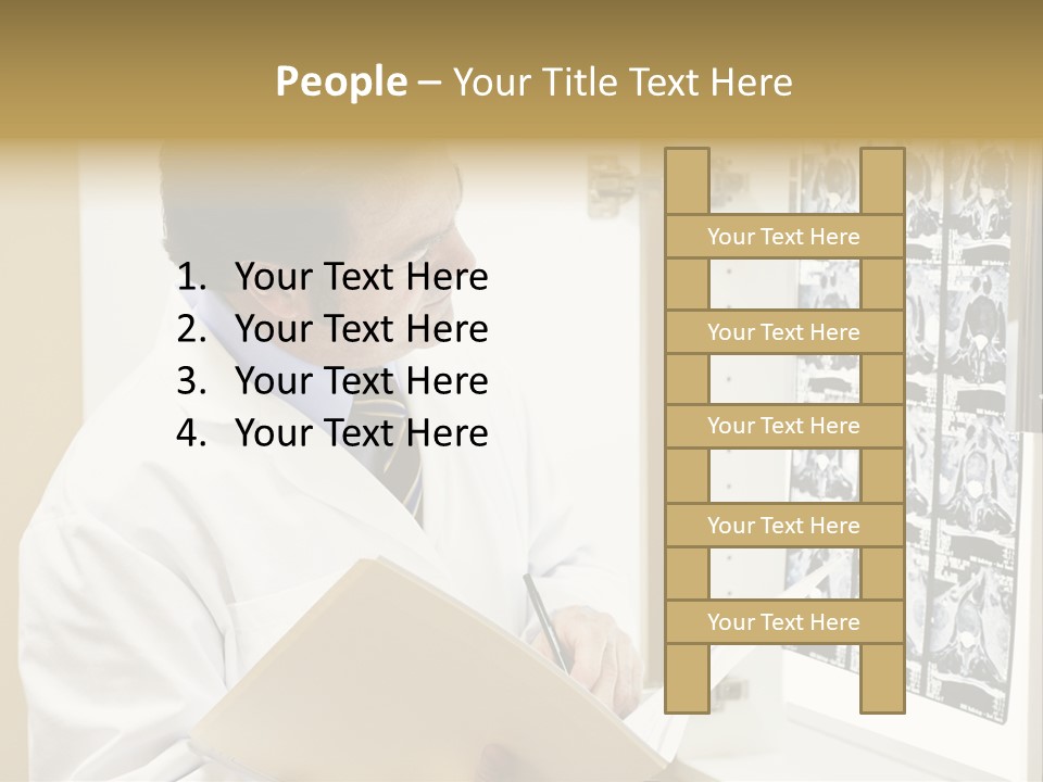 Diagnosis Light White PowerPoint Template