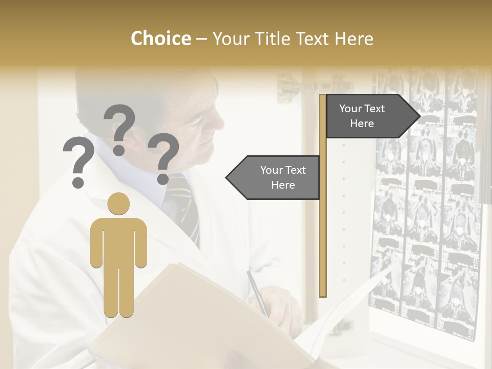 Diagnosis Light White PowerPoint Template