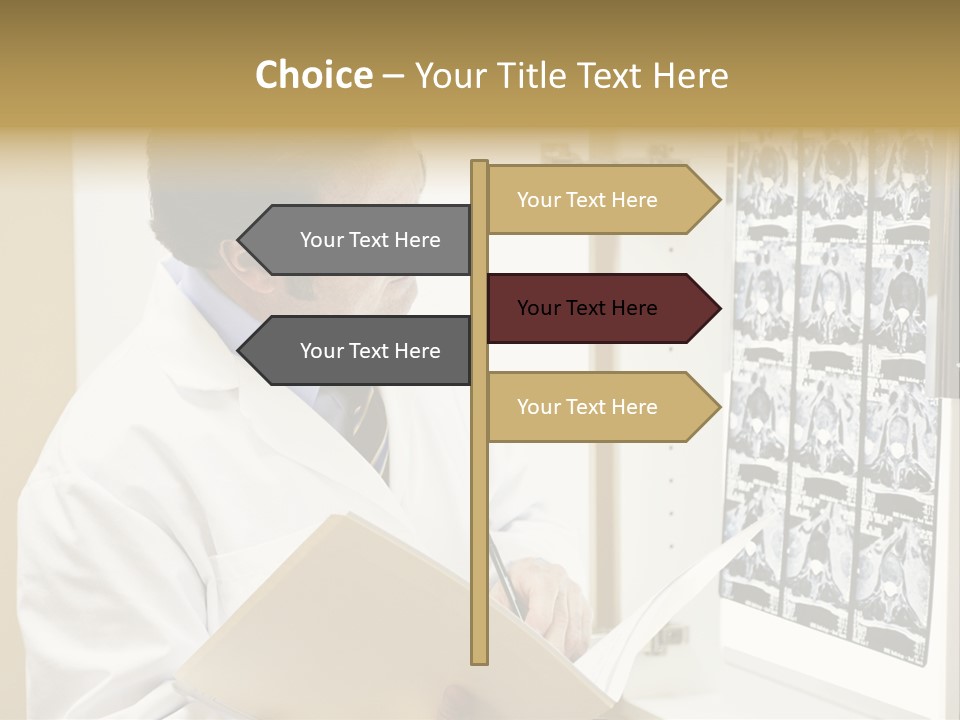 Diagnosis Light White PowerPoint Template