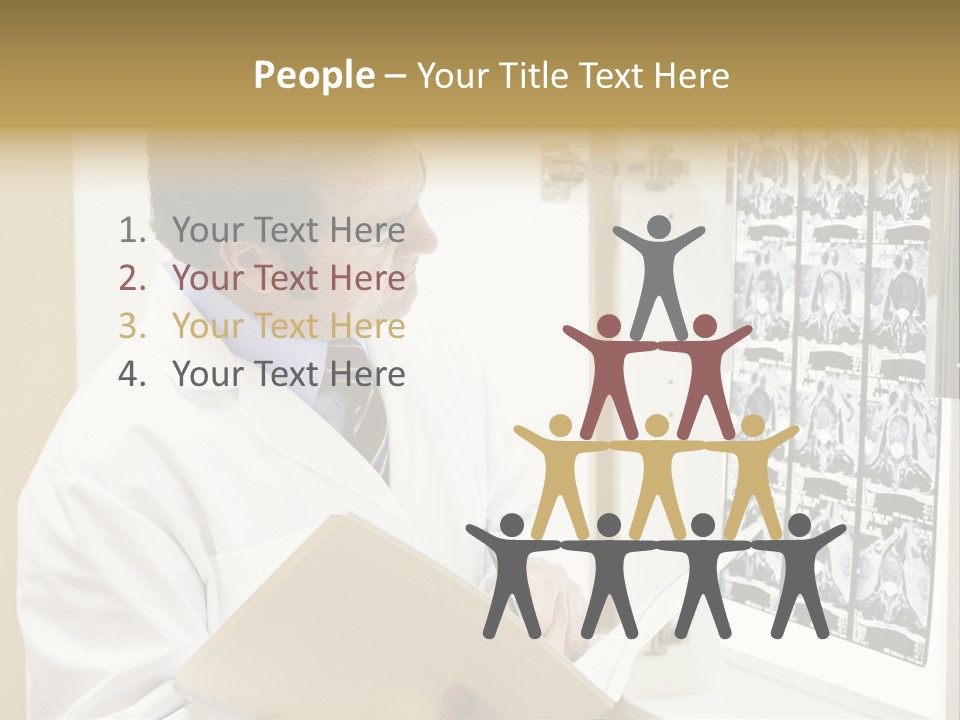 Diagnosis Light White PowerPoint Template