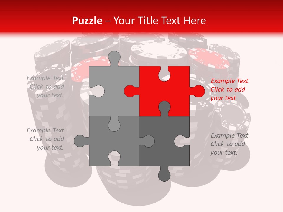 Las Illustration Luck PowerPoint Template