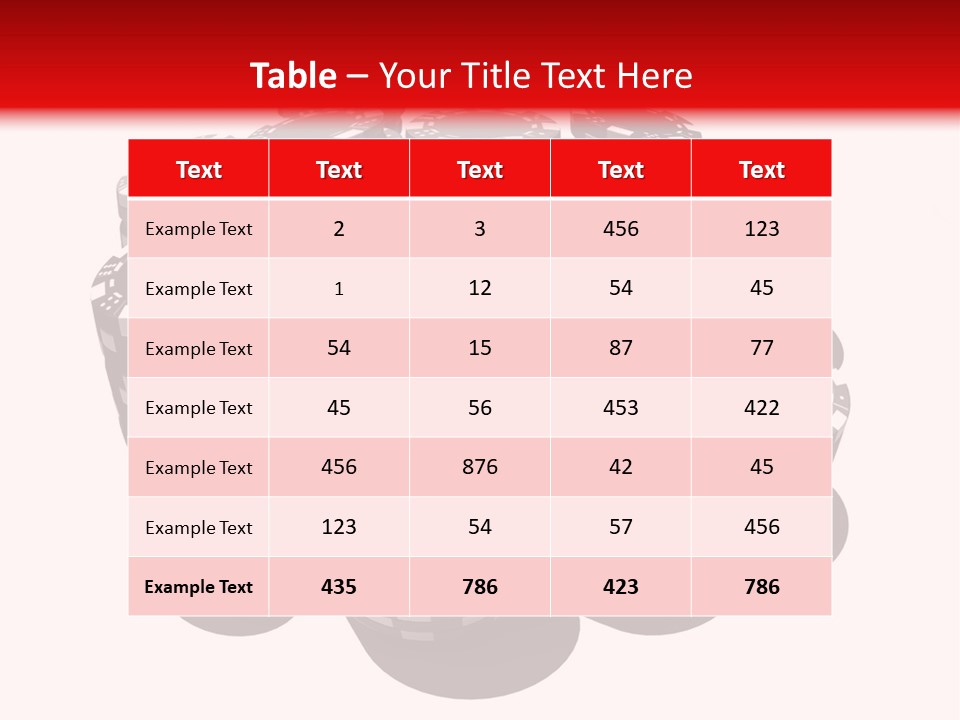 Las Illustration Luck PowerPoint Template