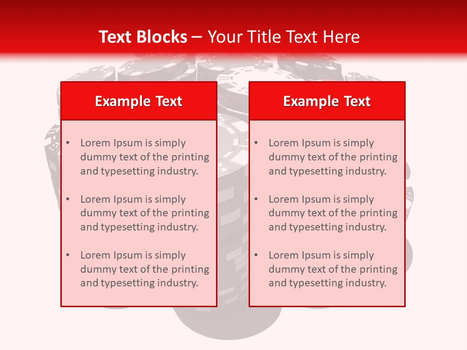 Las Illustration Luck PowerPoint Template