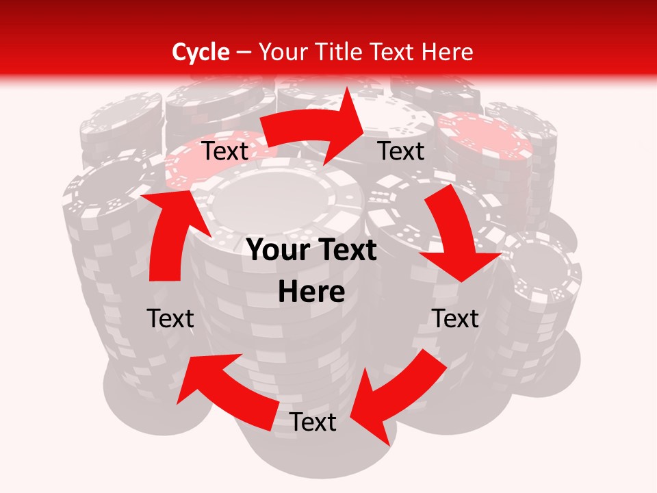 Las Illustration Luck PowerPoint Template