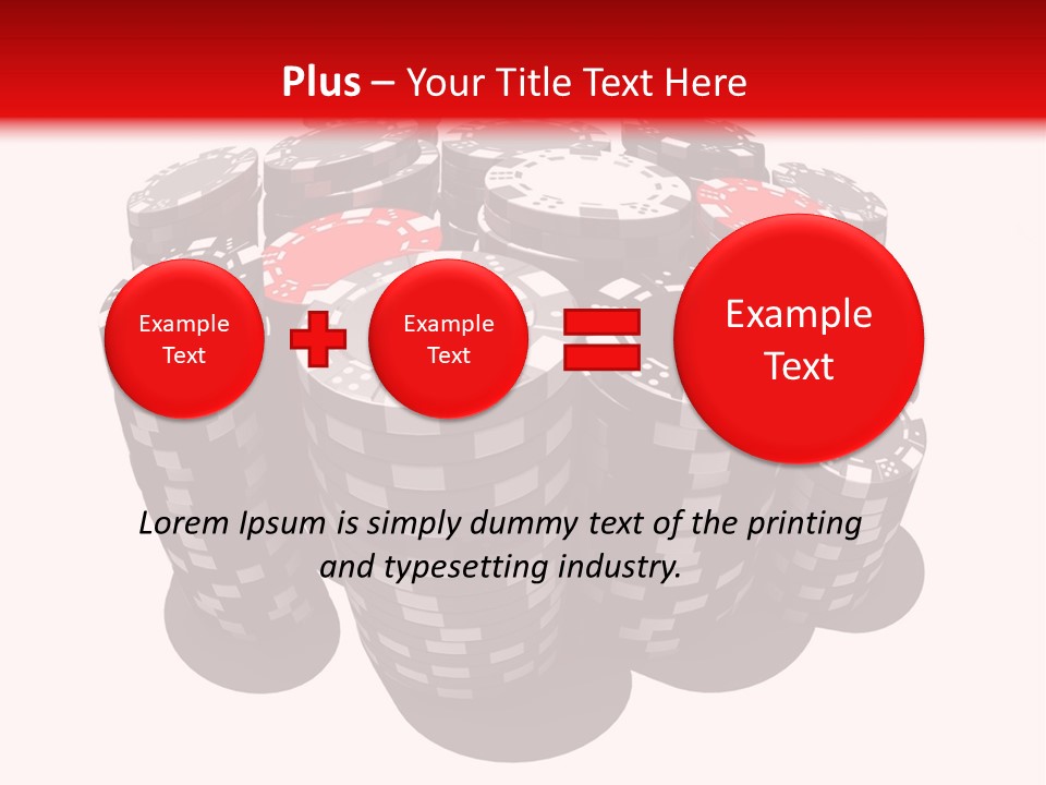 Las Illustration Luck PowerPoint Template