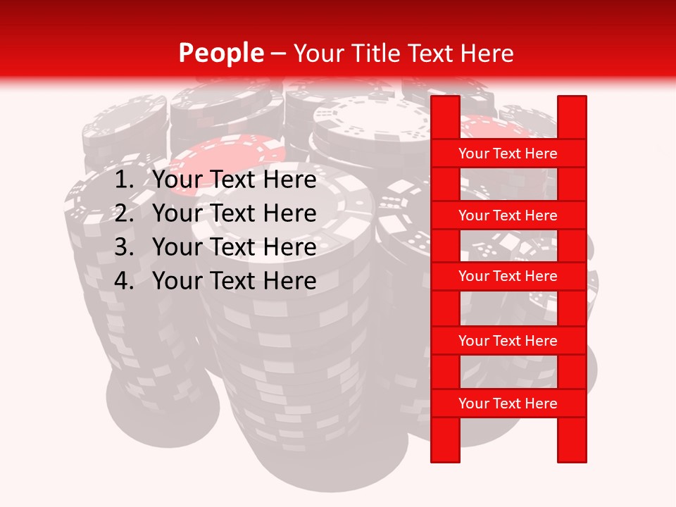 Las Illustration Luck PowerPoint Template