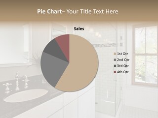 Bathroom Sink Horizontal PowerPoint Template