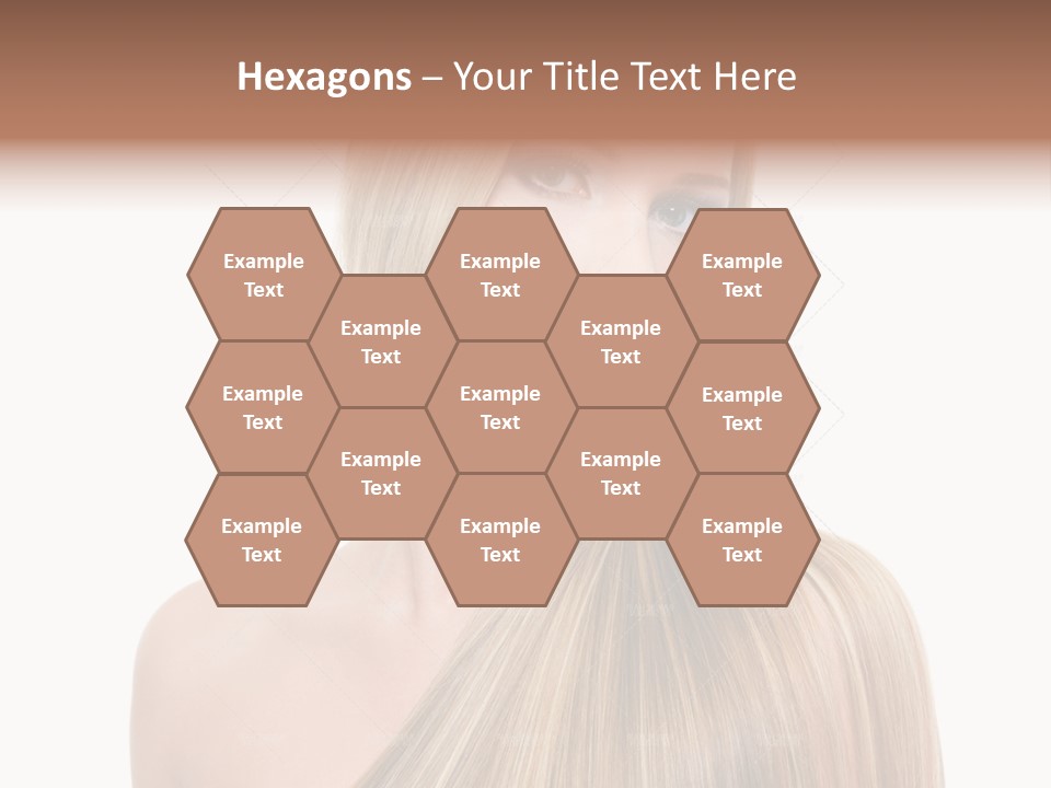 Beautiful Blond Studio PowerPoint Template