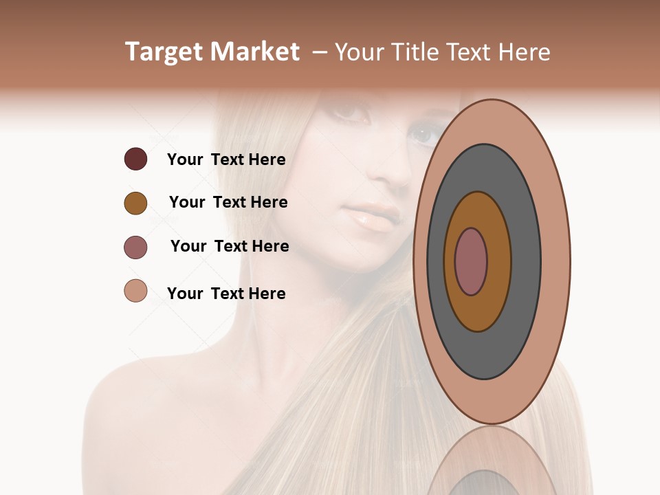 Beautiful Blond Studio PowerPoint Template