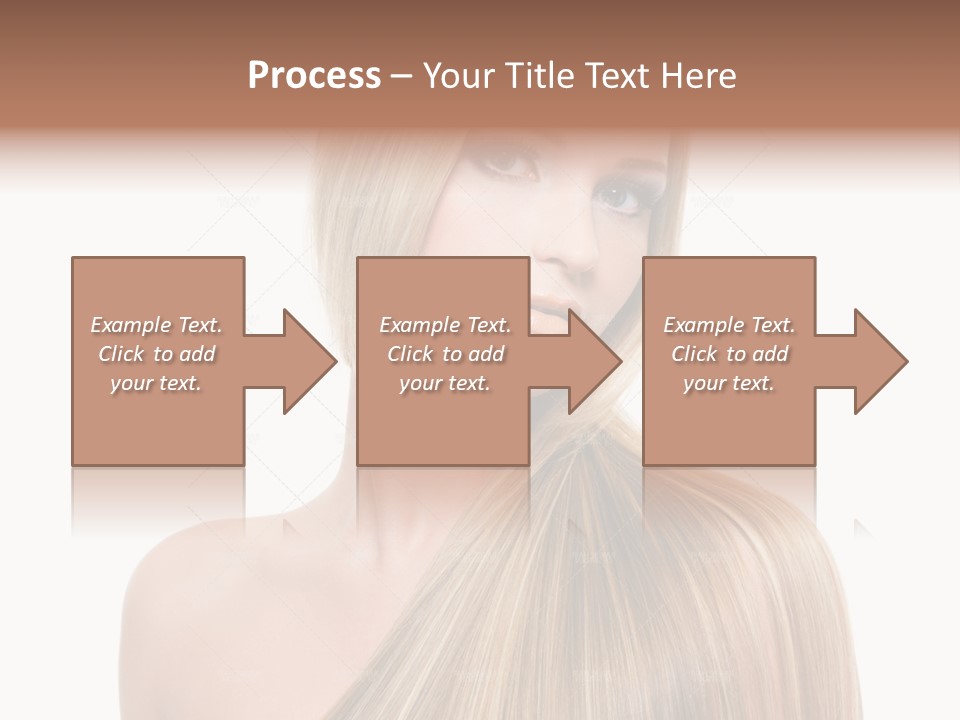 Beautiful Blond Studio PowerPoint Template