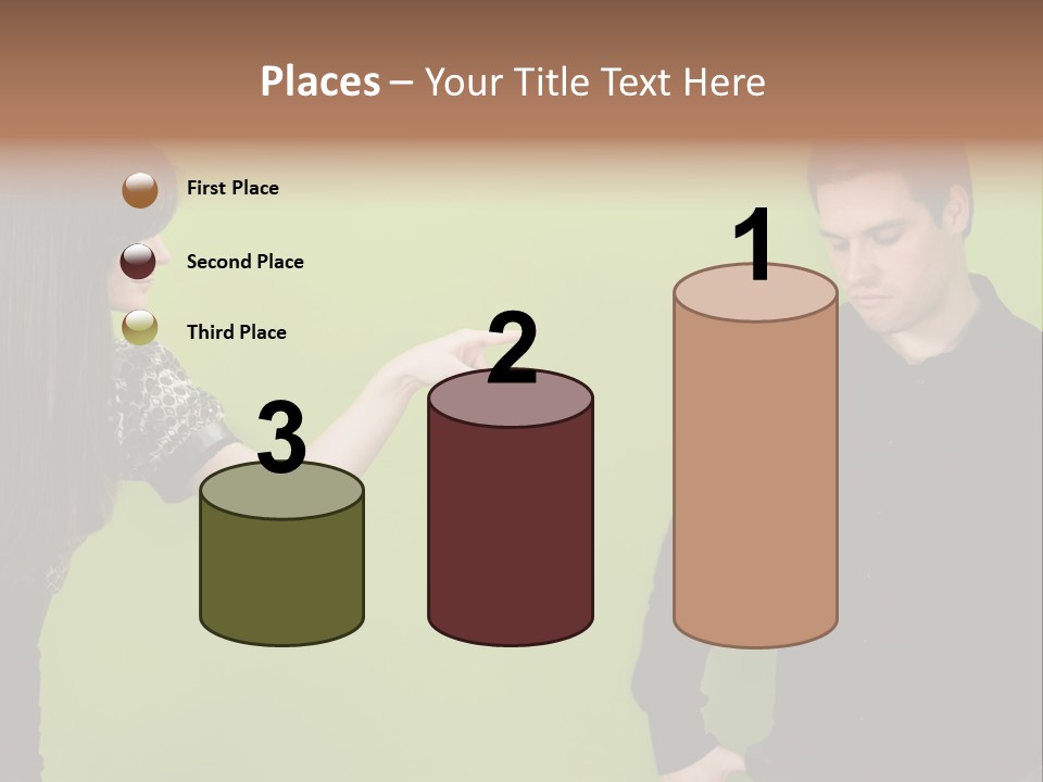 Girl Argument Fight PowerPoint Template