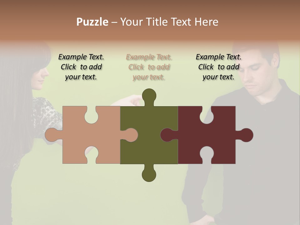 Girl Argument Fight PowerPoint Template