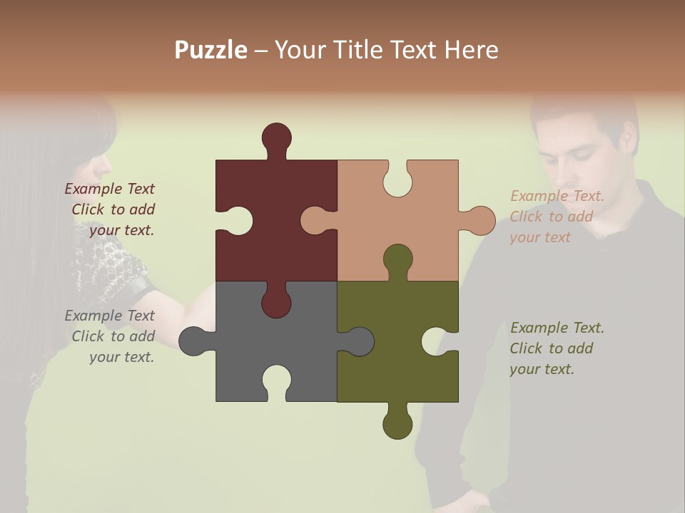 Girl Argument Fight PowerPoint Template