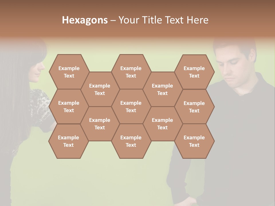 Girl Argument Fight PowerPoint Template
