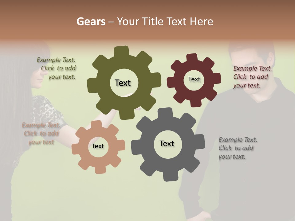 Girl Argument Fight PowerPoint Template