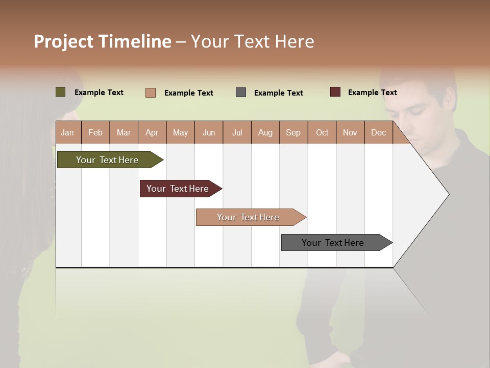 Girl Argument Fight PowerPoint Template