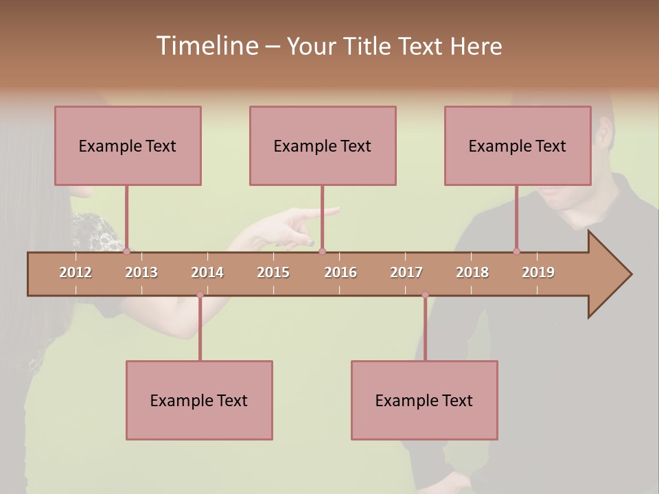 Girl Argument Fight PowerPoint Template