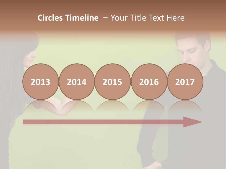 Girl Argument Fight PowerPoint Template