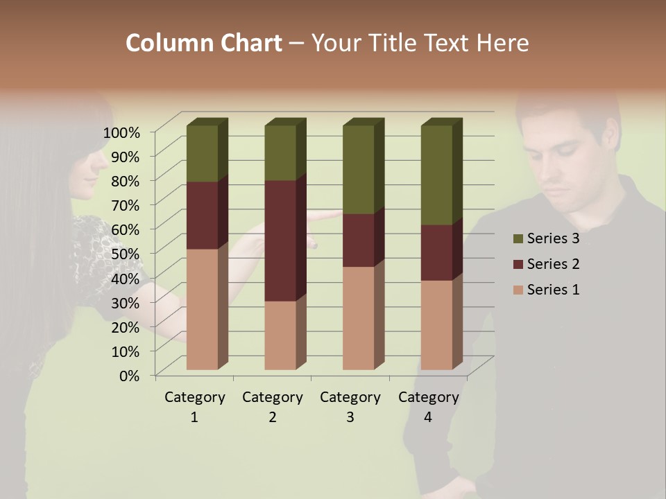 Girl Argument Fight PowerPoint Template