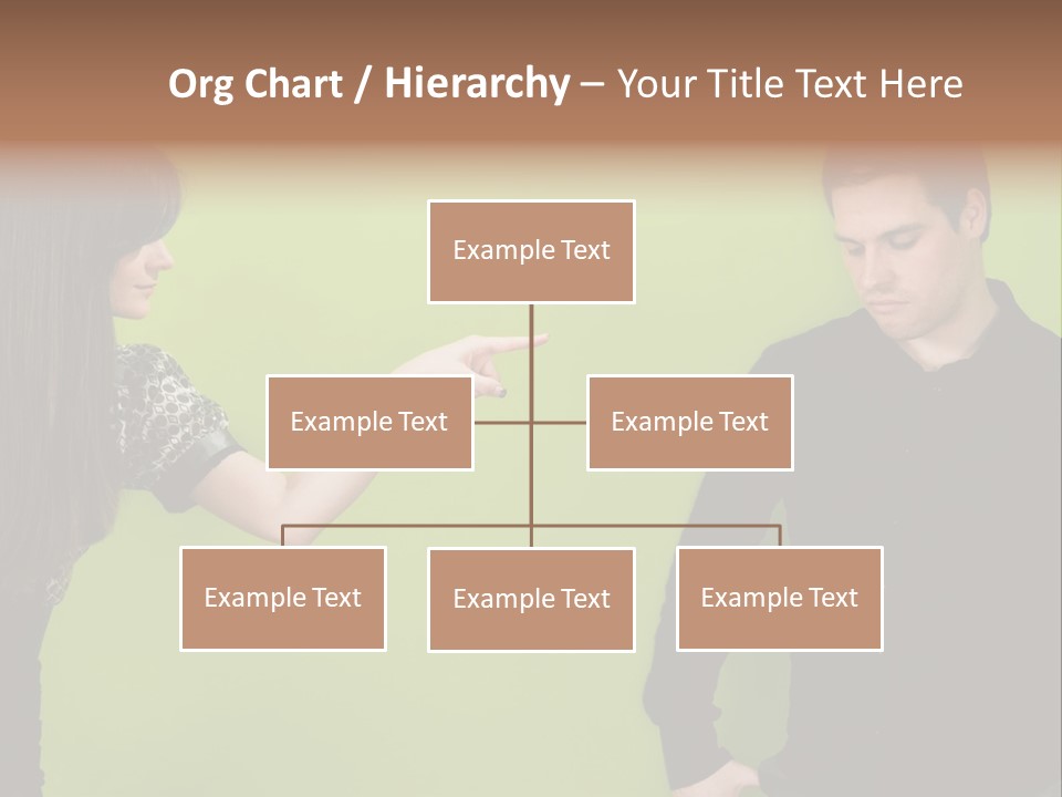 Girl Argument Fight PowerPoint Template