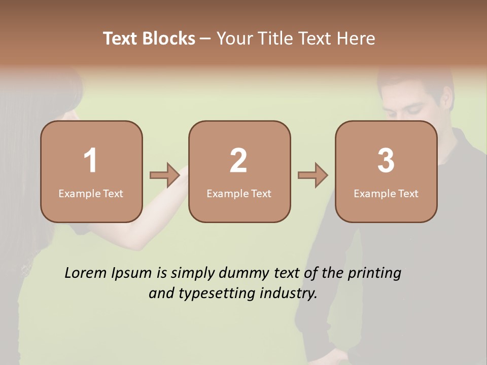 Girl Argument Fight PowerPoint Template