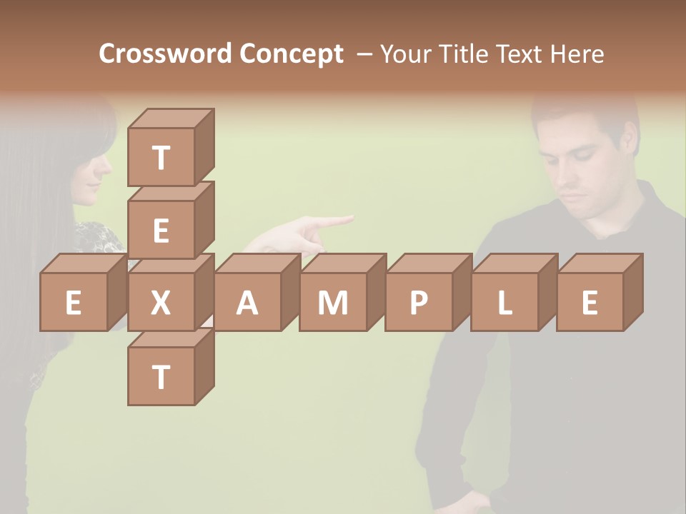 Girl Argument Fight PowerPoint Template