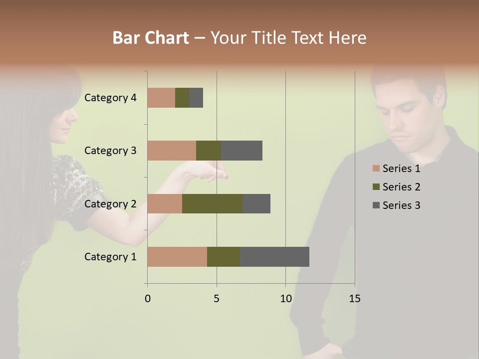 Girl Argument Fight PowerPoint Template