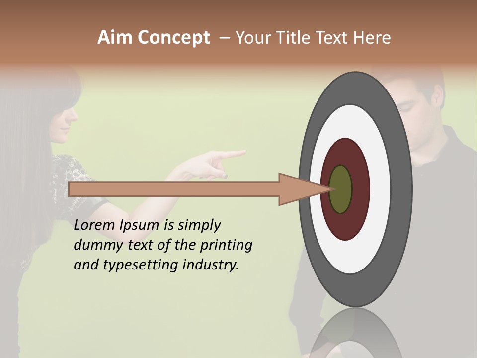 Girl Argument Fight PowerPoint Template