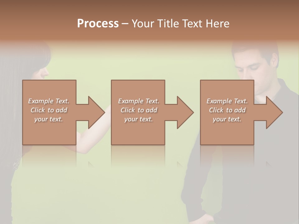 Girl Argument Fight PowerPoint Template