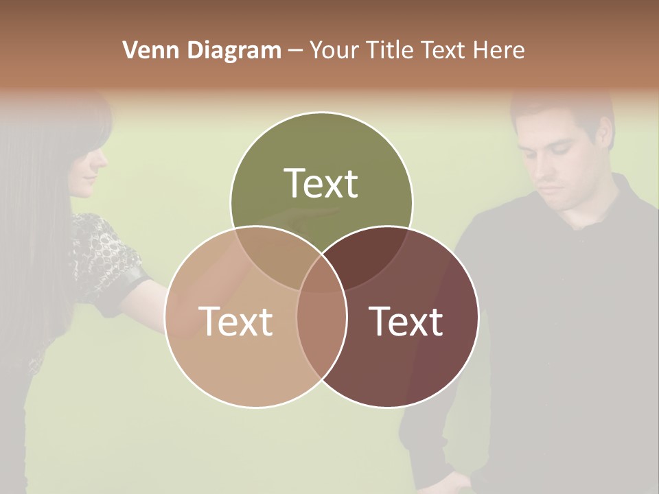 Girl Argument Fight PowerPoint Template