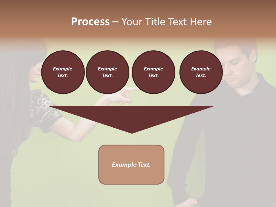 Girl Argument Fight PowerPoint Template