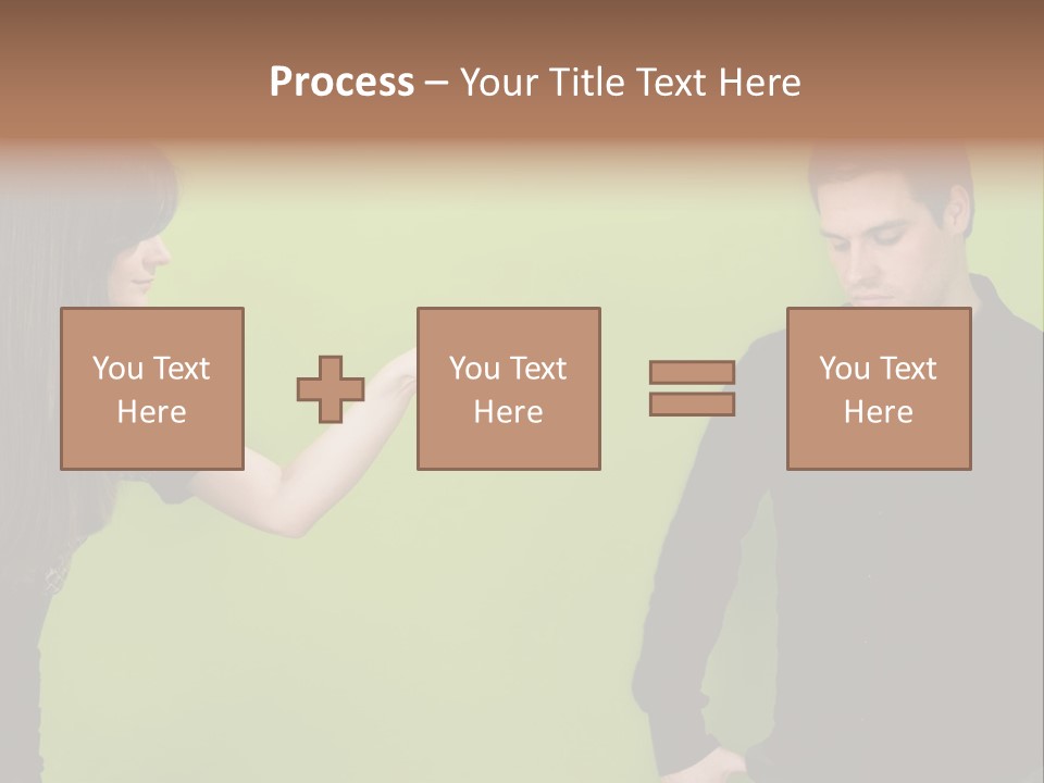 Girl Argument Fight PowerPoint Template
