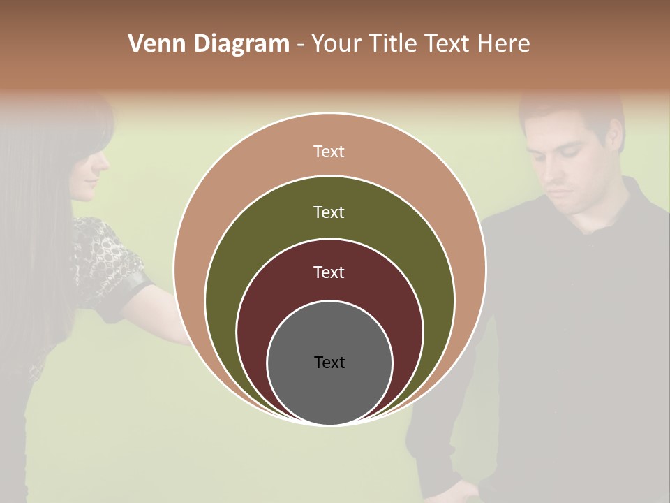 Girl Argument Fight PowerPoint Template