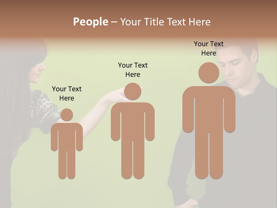 Girl Argument Fight PowerPoint Template