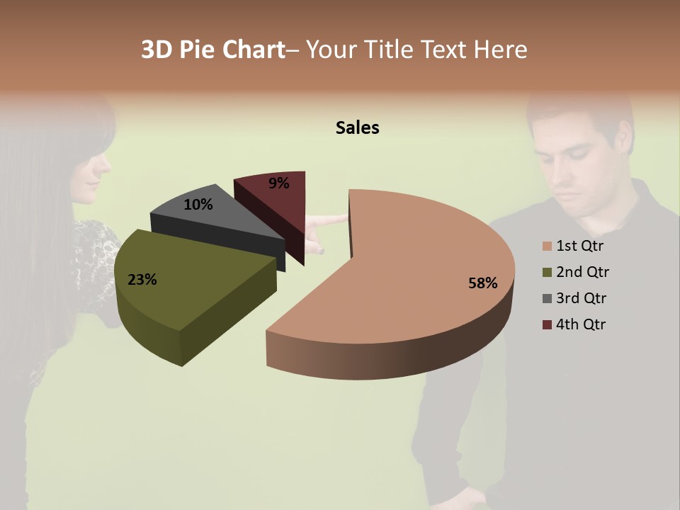 Girl Argument Fight PowerPoint Template