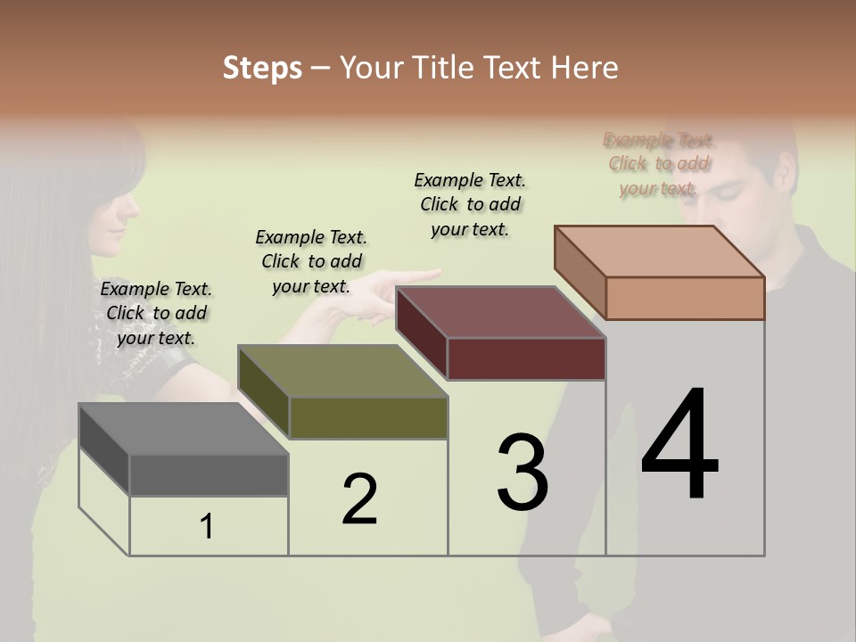 Girl Argument Fight PowerPoint Template