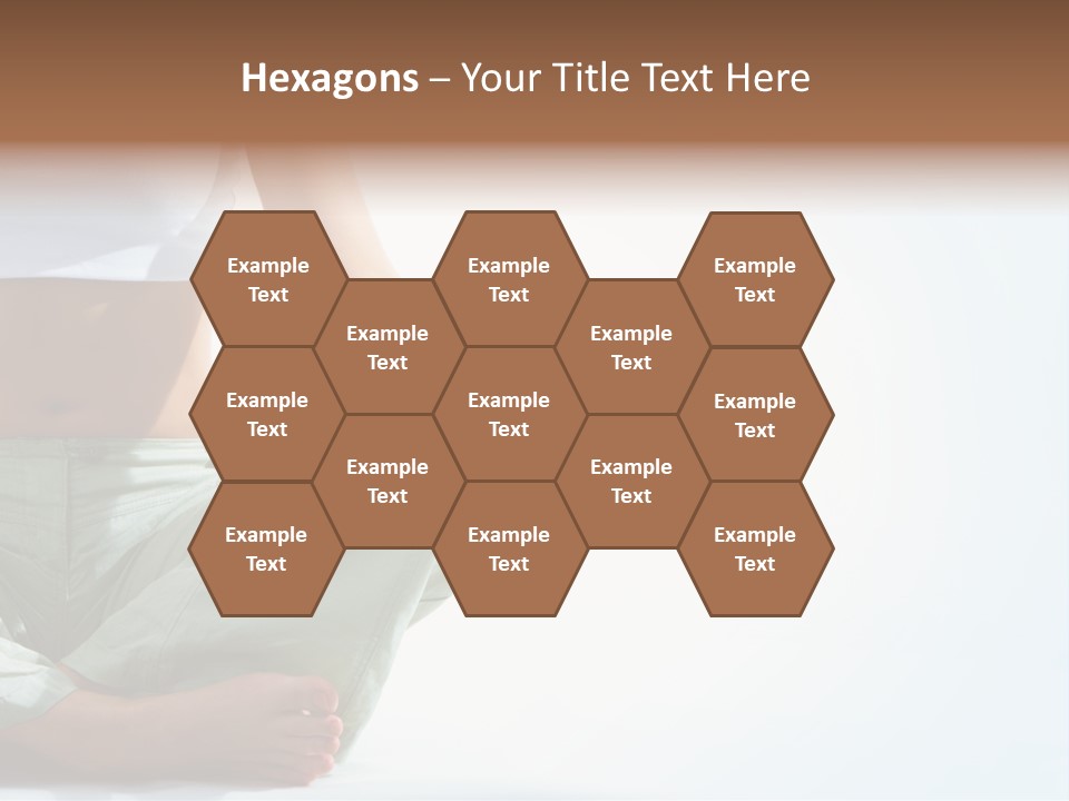 Energy Arm Sitting PowerPoint Template