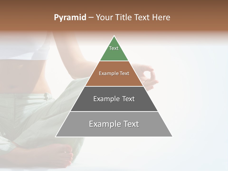 Energy Arm Sitting PowerPoint Template