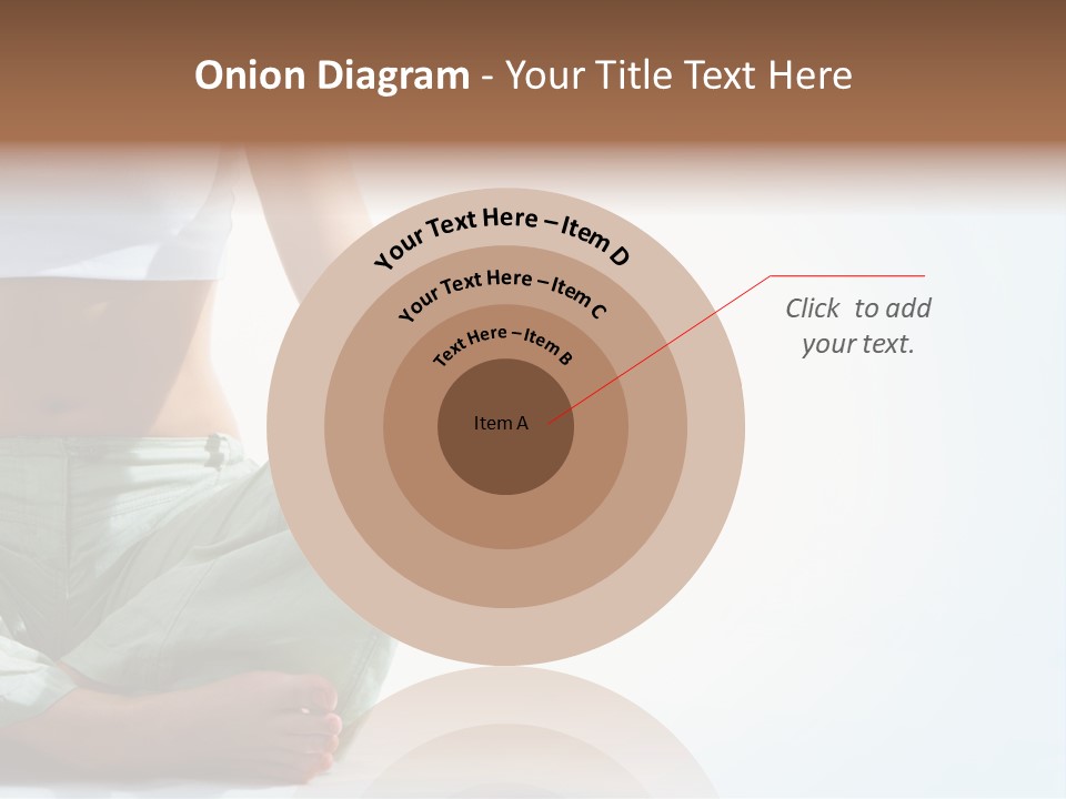Energy Arm Sitting PowerPoint Template