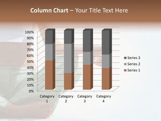 Energy Arm Sitting PowerPoint Template