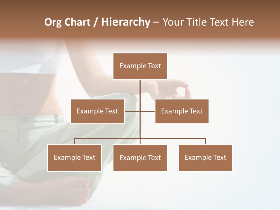 Energy Arm Sitting PowerPoint Template