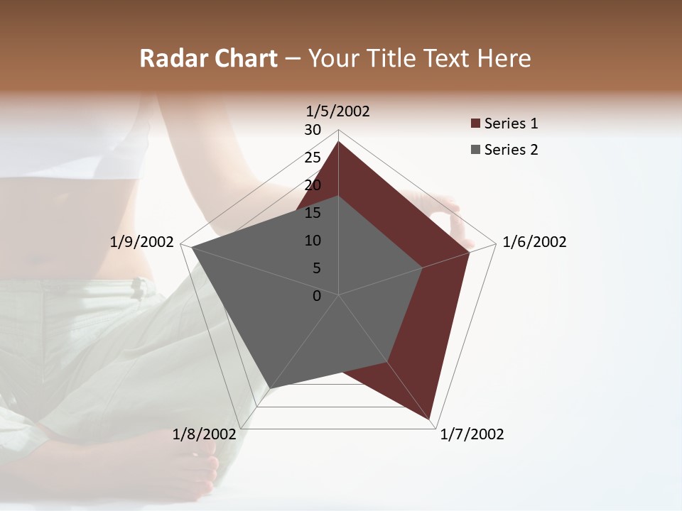 Energy Arm Sitting PowerPoint Template
