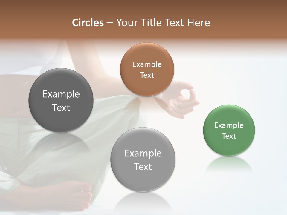 Energy Arm Sitting PowerPoint Template