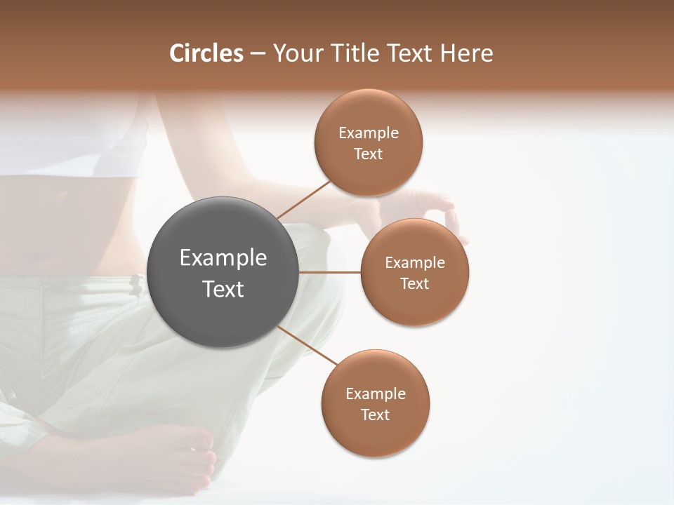 Energy Arm Sitting PowerPoint Template