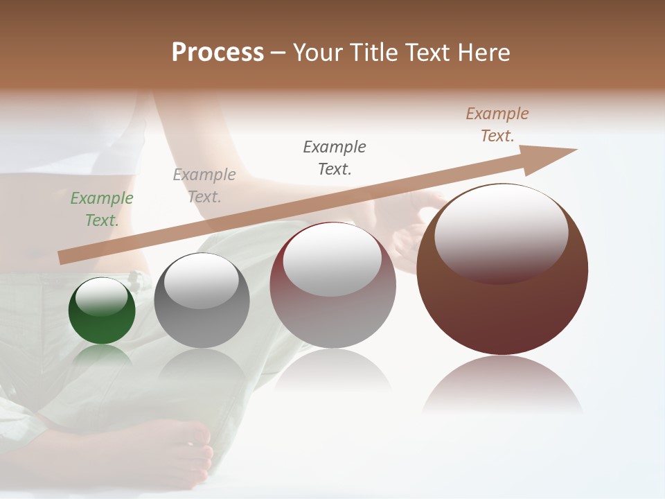 Energy Arm Sitting PowerPoint Template