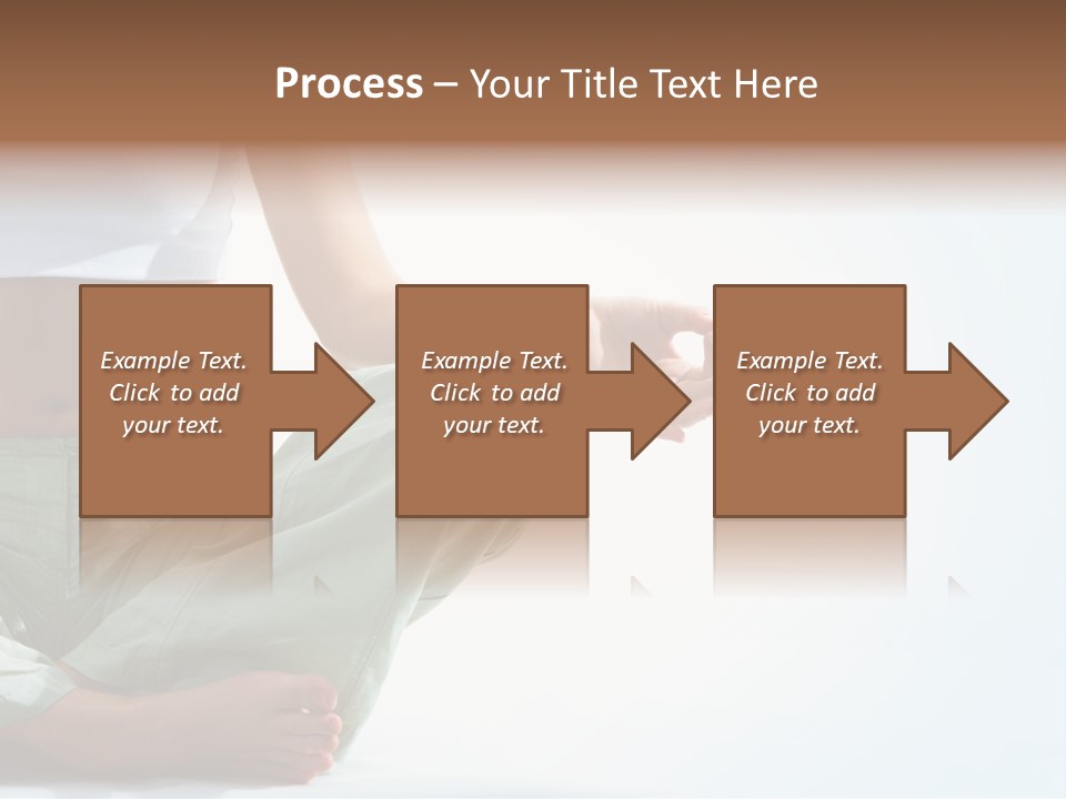 Energy Arm Sitting PowerPoint Template