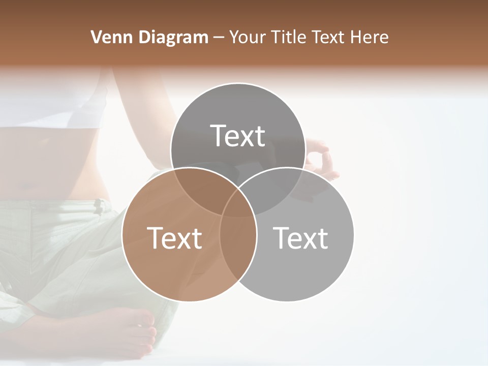 Energy Arm Sitting PowerPoint Template