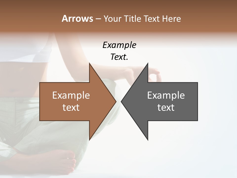 Energy Arm Sitting PowerPoint Template