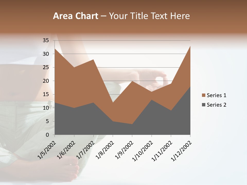 Energy Arm Sitting PowerPoint Template