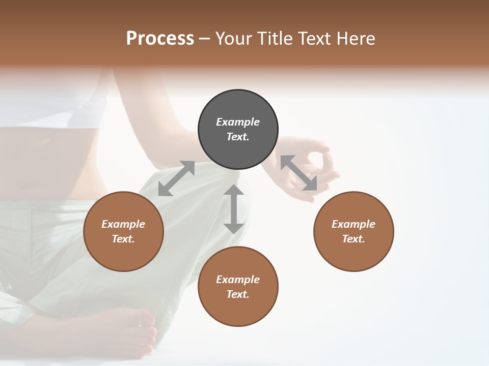 Energy Arm Sitting PowerPoint Template